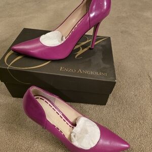 Enzo Angiolini Women's Purple High Heels